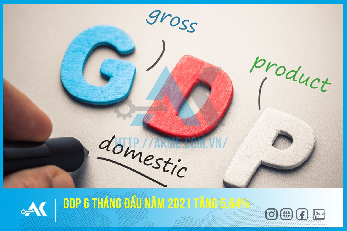 GDP Việt Nam 6 tháng đầu năm 2021 tăng 5,64%