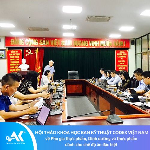 Hội thảo khoa học Ban kỹ thuật Codex Việt Nam về Phụ gia thực phẩm, Dinh dưỡng và thực phẩm dành cho chế độ ăn đặc biệt