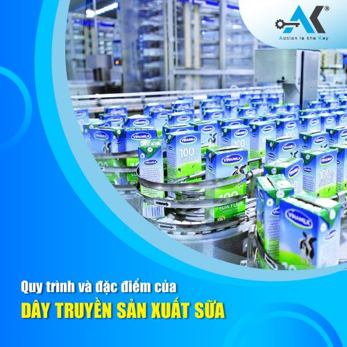 Quy trình và đặc điểm của dây chuyền sản xuất sữa