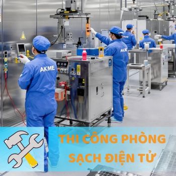 Thi Công Phòng Sạch Điện Tử