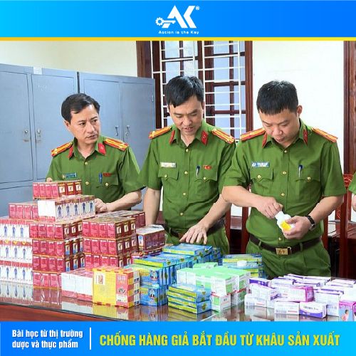 Bài học từ thị trường dược và thực phẩm: Chống hàng giả bắt đầu từ khâu sản xuất