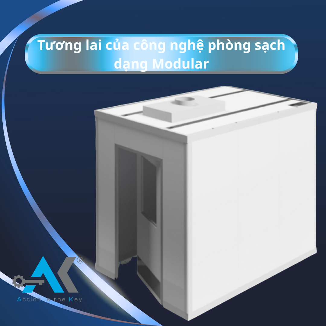 Đổi mới công nghệ buồng khí – Gia công lắp ráp ngoài công trường để tạo sự chuyển tiếp liền mạch khi ra vào môi trường vô trùng.