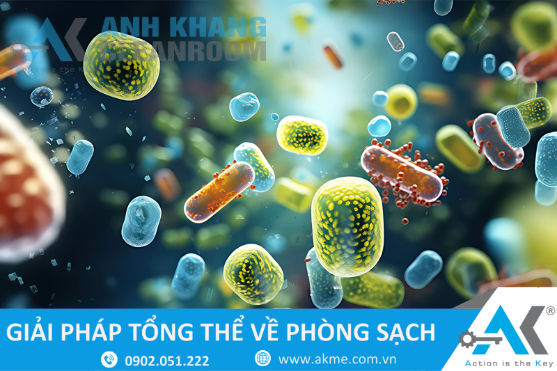 Thiết kế phòng sạch để giảm thiểu ô nhiễm vi khuẩn