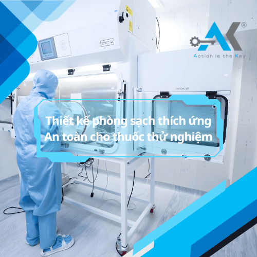Thiết kế phòng sạch thích ứng: Cách đưa thuốc từ thử nghiệm an toàn Giai đoạn 1 đến thương mại hóa