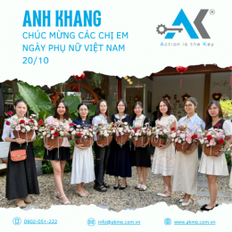  Anh Khang Cleanroom Chúc Mừng Các Chị Em Ngày Phụ Nữ Việt Nam 20/10