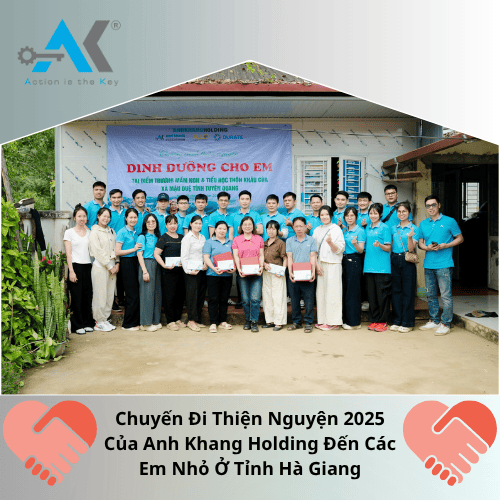 Chuyến Đi Thiện Nguyện 2025 Của Anh Khang Holding Đến Các Em Nhỏ Ở Tỉnh Hà Giang