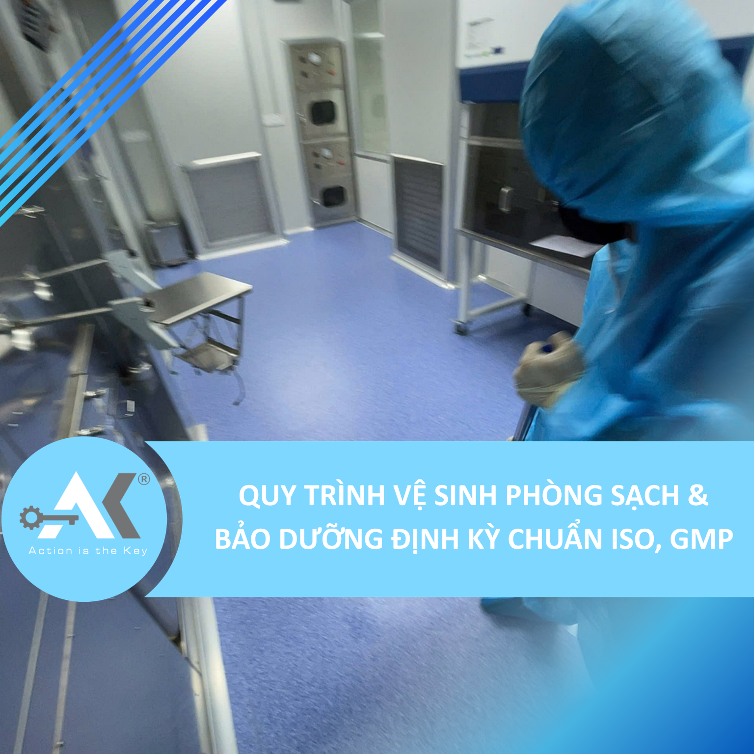 Quy Trình Vệ Sinh Phòng Sạch & Bảo Dưỡng Định Kỳ Chuẩn ISO, GMP
