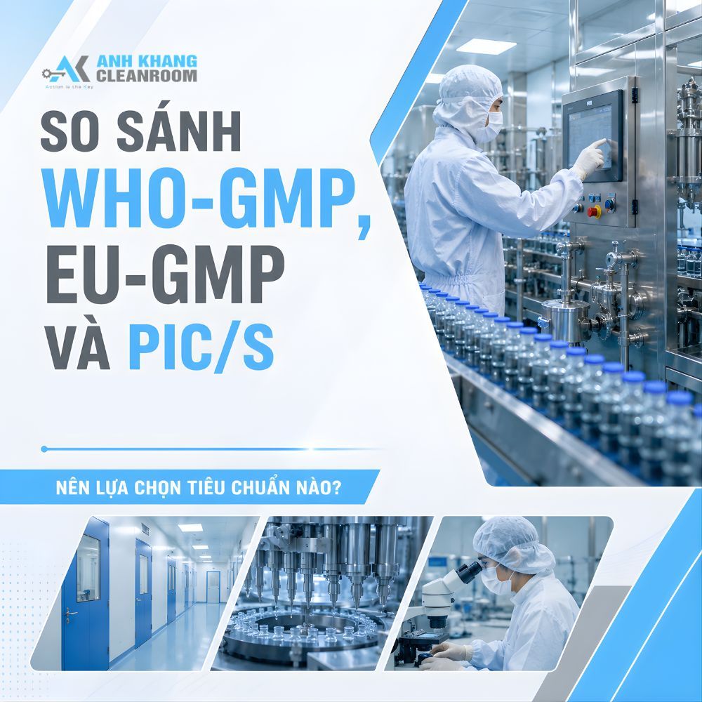 WHO GMP, EU GMP và PIC/S Khác Nhau Thế Nào? Nên Chọn Tiêu Chuẩn Gì?  