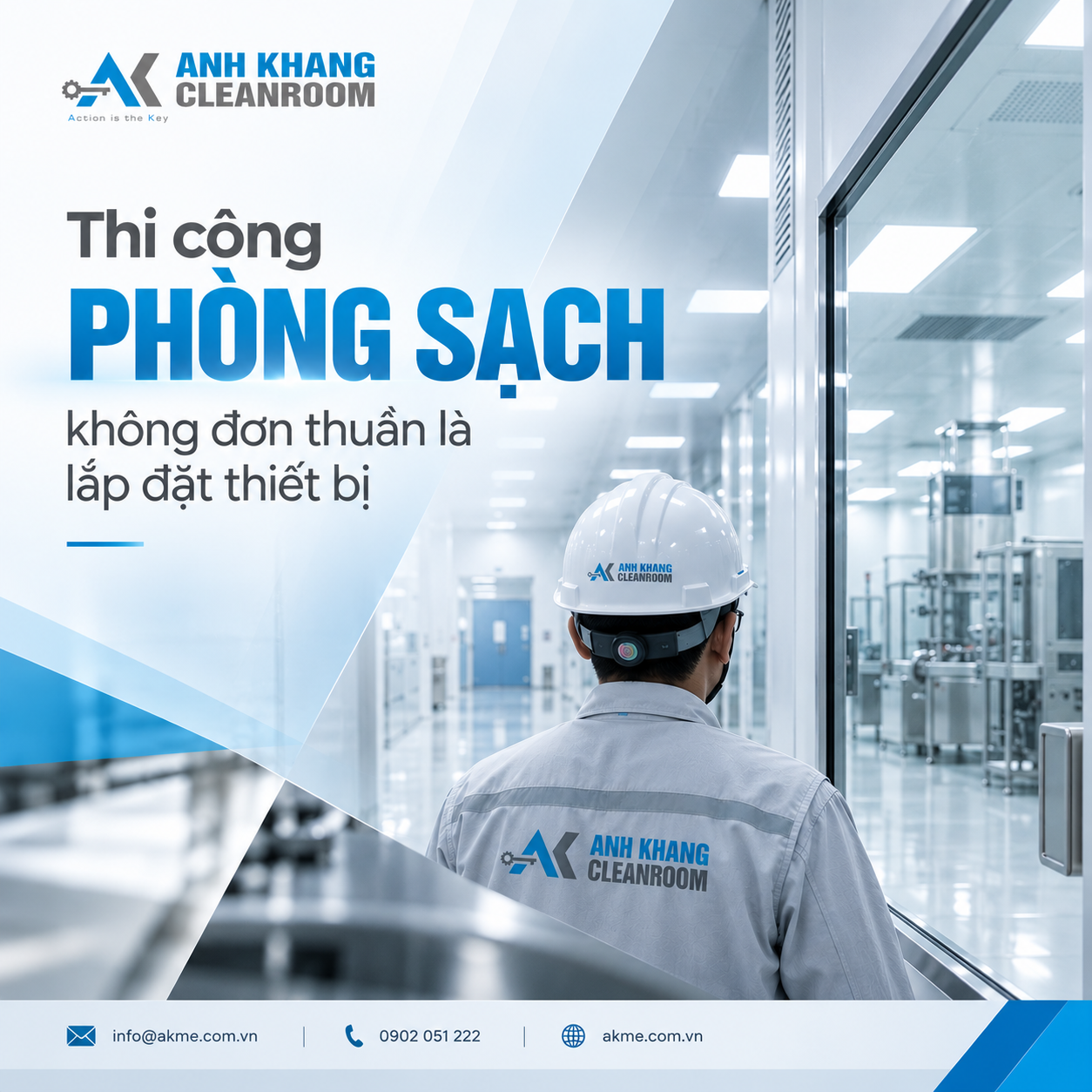 Thi Công Phòng Sạch Không Đơn Thuần Là Lắp Đặt Thiết Bị