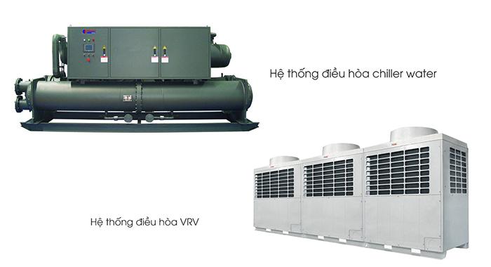 So sánh hệ thống lạnh VRV và hệ Water Chiller