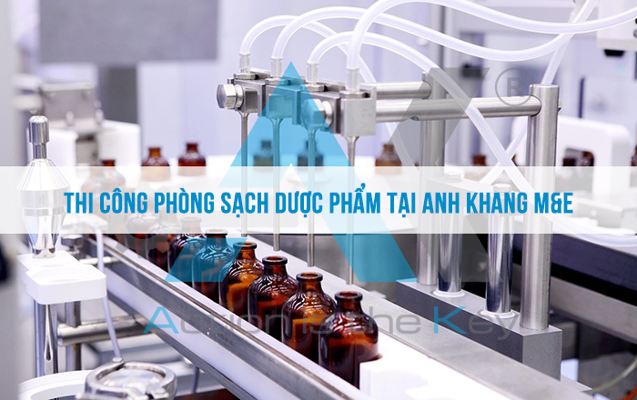 Thi công phòng sạch dược phẩm tại Anh Khang M&E