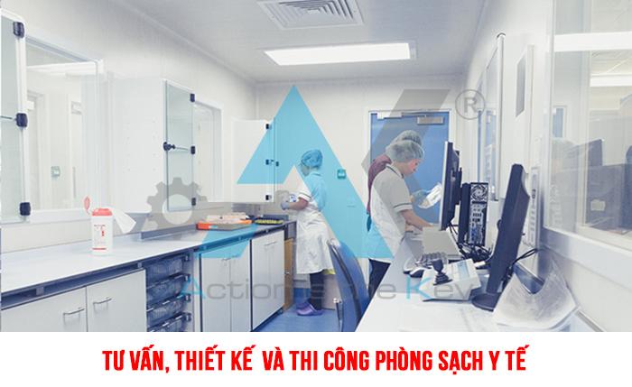 Tư vấn, thiết kế và thi công phòng sạch Y tế