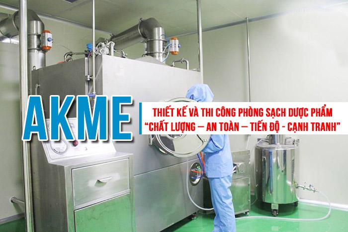 Đơn vị thiết kế và thi công phòng sạch dược phẩm uy tín