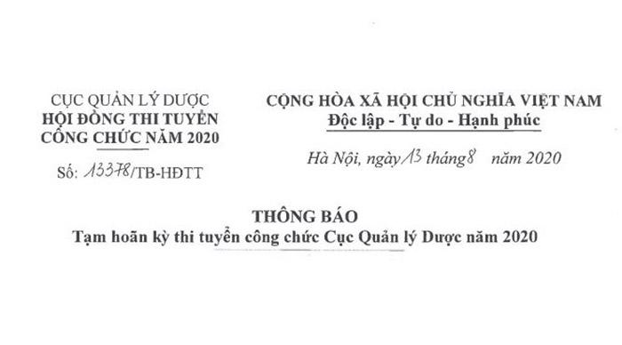 Thông báo 