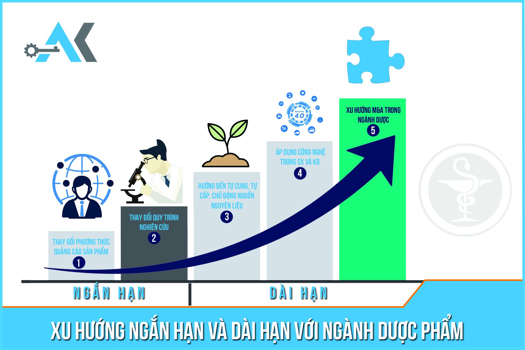 Xu hướng ngắn hạn và dài hạn ngành dược phẩm Việt năm 2021