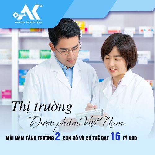 Thị trường dược phẩm Việt Nam mỗi năm tăng trưởng 2 con số và có thể đạt 16 tỷ USD