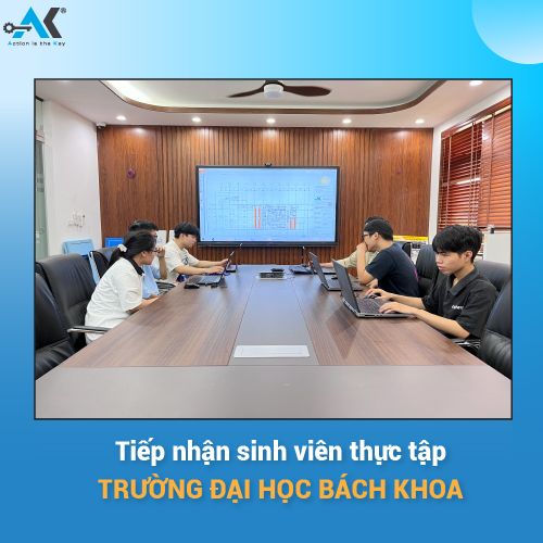 Anh Khang Cleanroom tiếp nhận sinh viên thực tập trường Bách Khoa