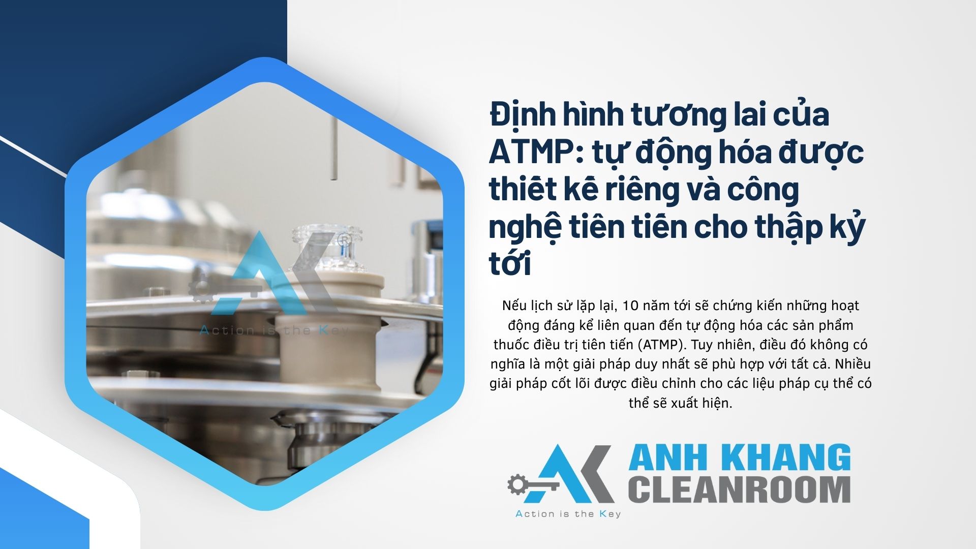 Định hình tương lai của ATMP tự động hóa được thiết kế riêng và công nghệ tiên tiến cho thập kỷ tới
