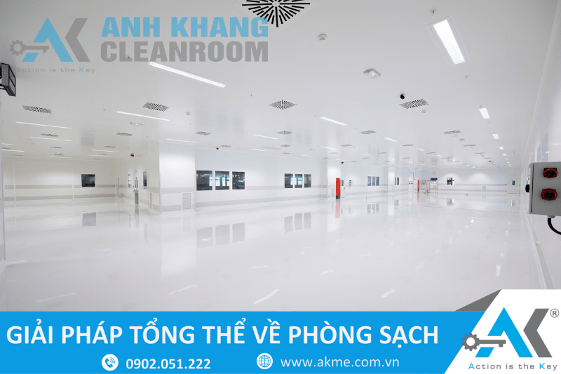 Thiết kế phòng sạch để giảm thiểu ô nhiễm vi khuẩn