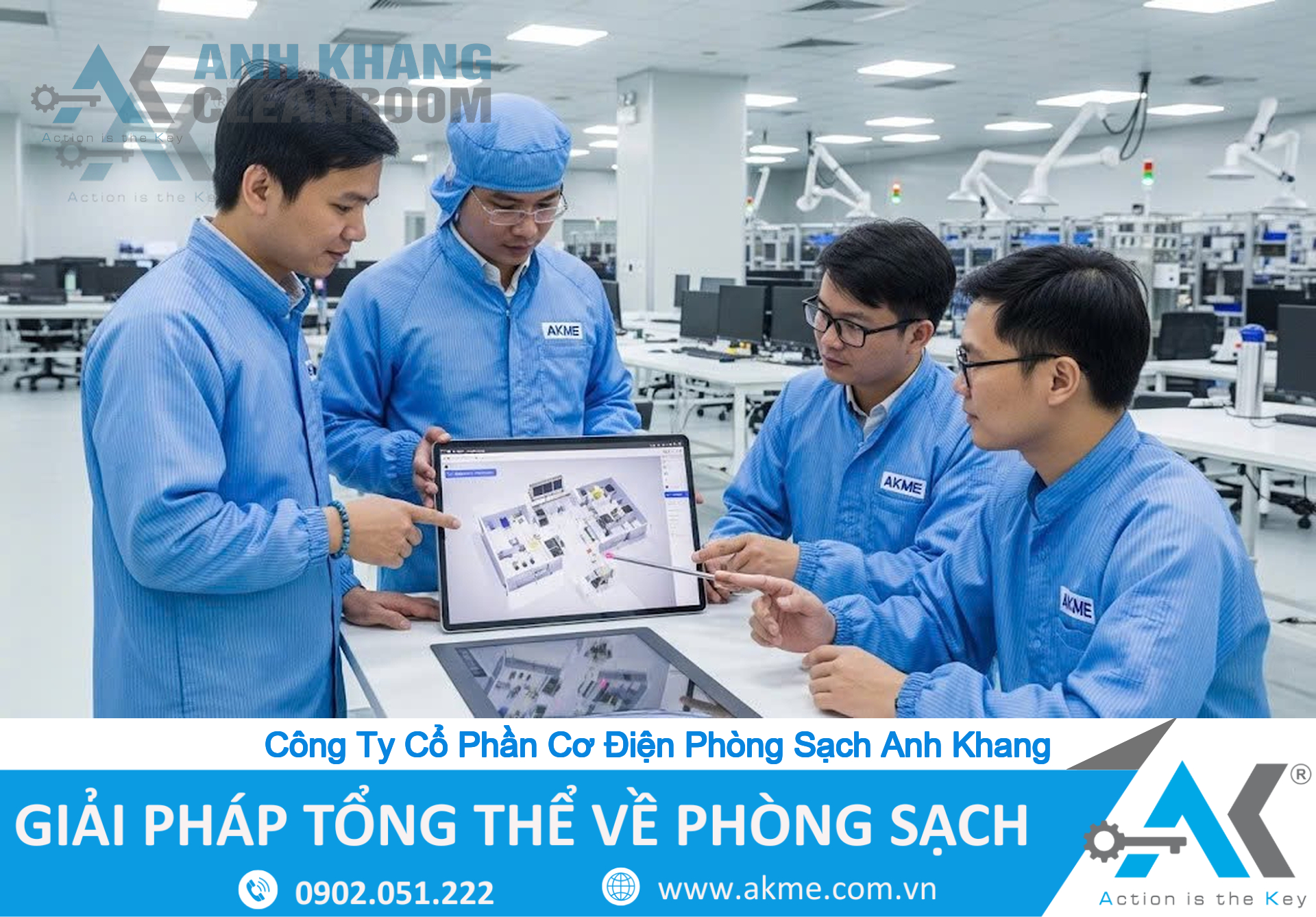 Tuân thủ các nguyên tắc phòng sạch