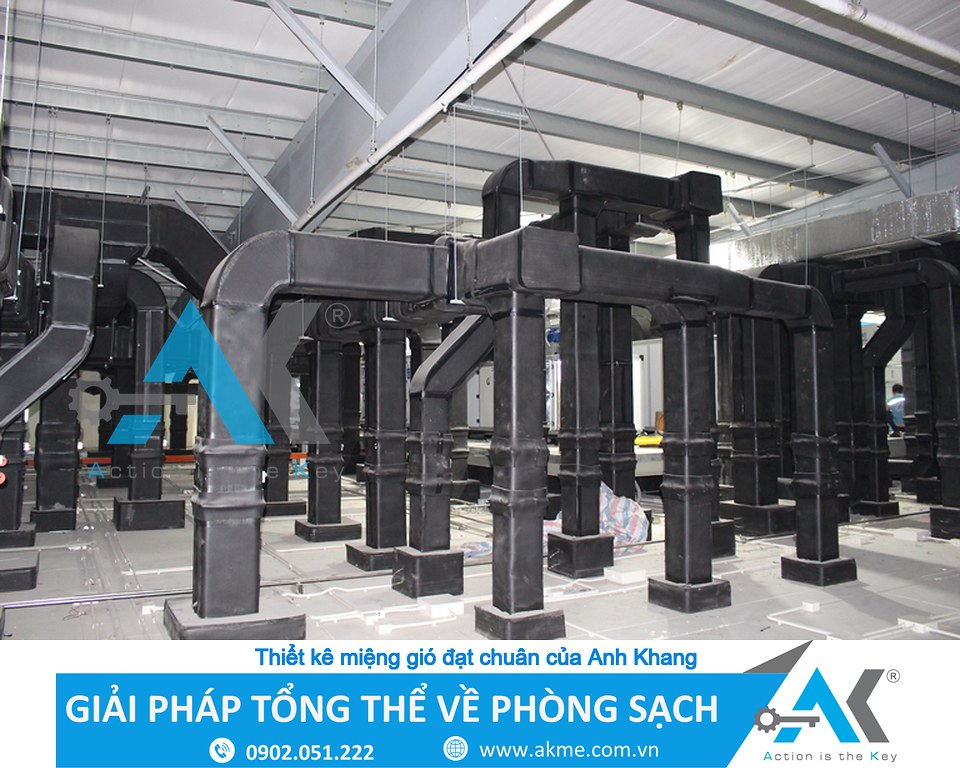 Ống gió do Anh Khang thiết kế và lắp đặt