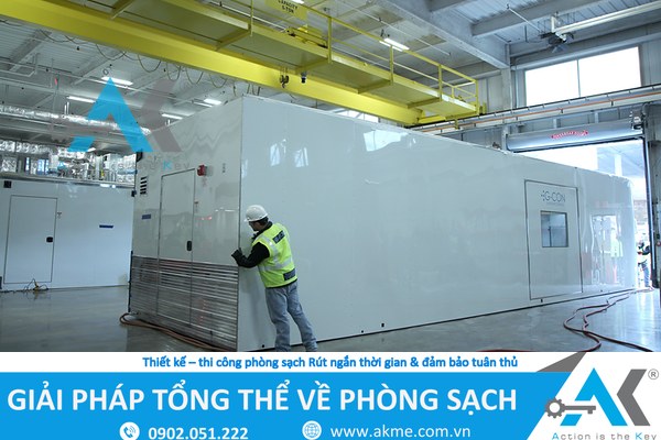 Thiết kế – thi công phòng sạch: Rút ngắn thời gian & đảm bảo tuân thủ