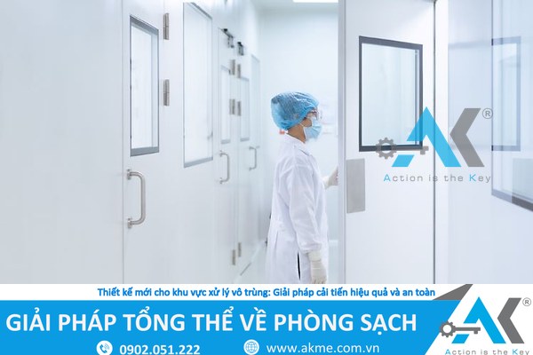 New design proposed for sterile processing areas