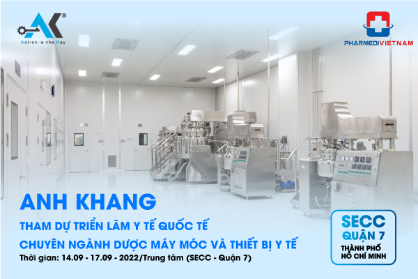 Anh Khang tham gia triển lãm Y tế Quốc tế Việt Nam 2022