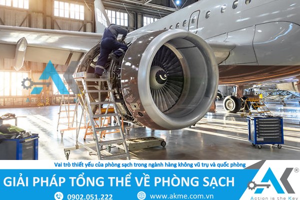 Vai trò thiết yếu của phòng sạch trong ngành hàng không vũ trụ và quốc phòng