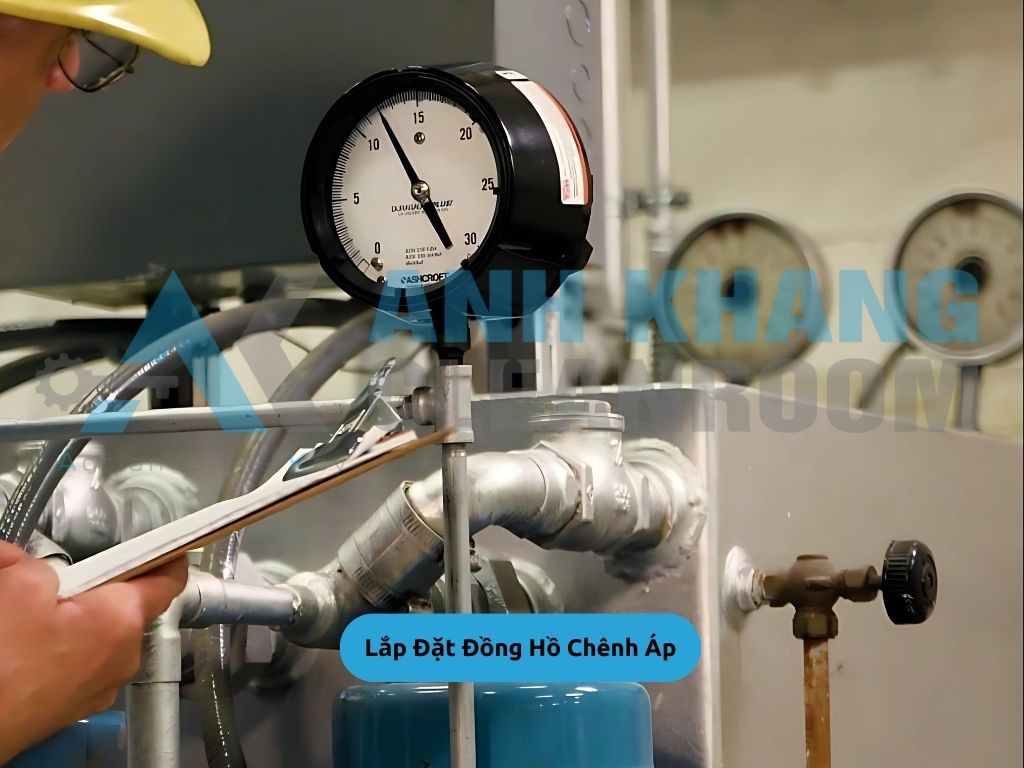 Lắp Đặt Đồng Hồ Chênh Áp