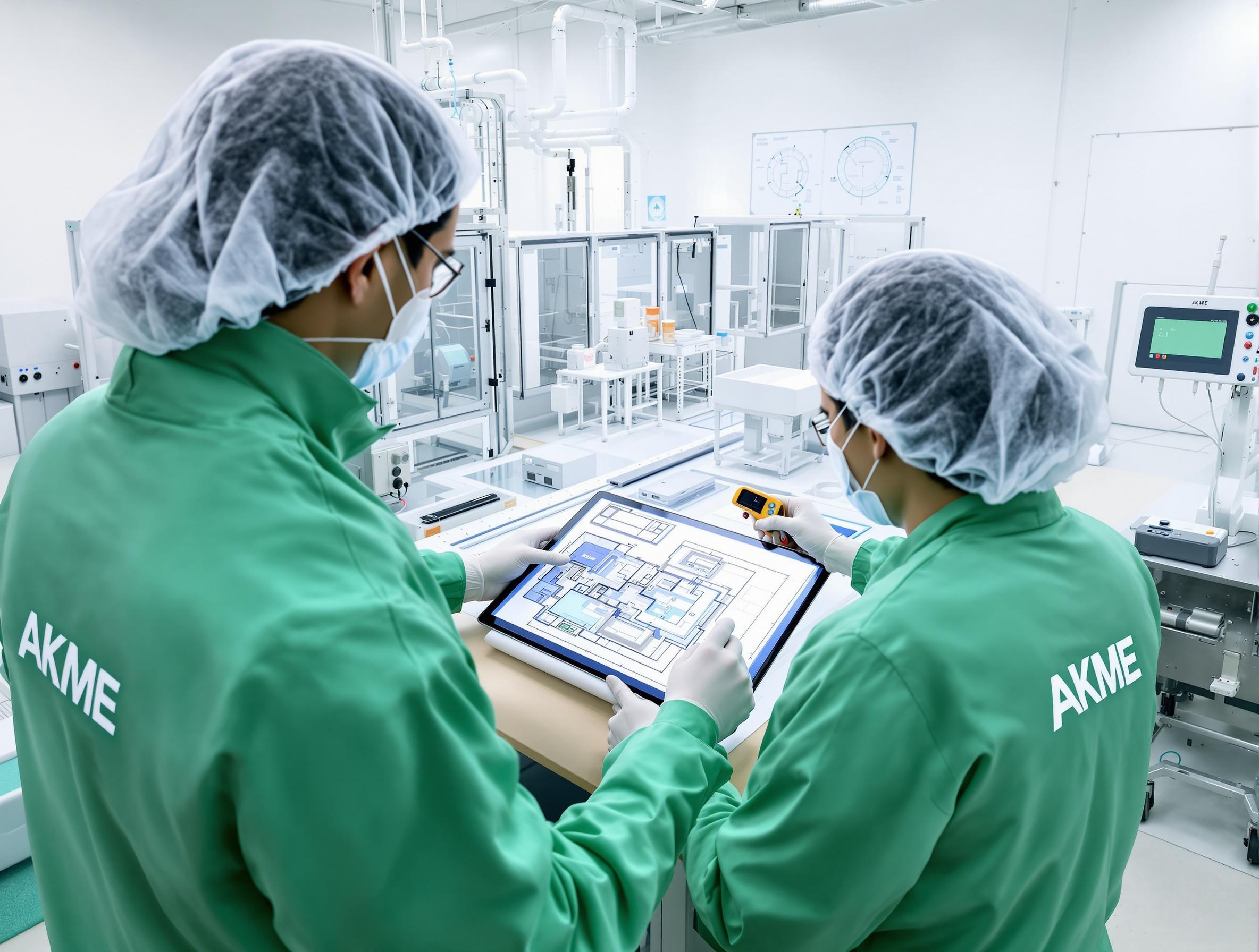 pharmaceutical cleanroom construction