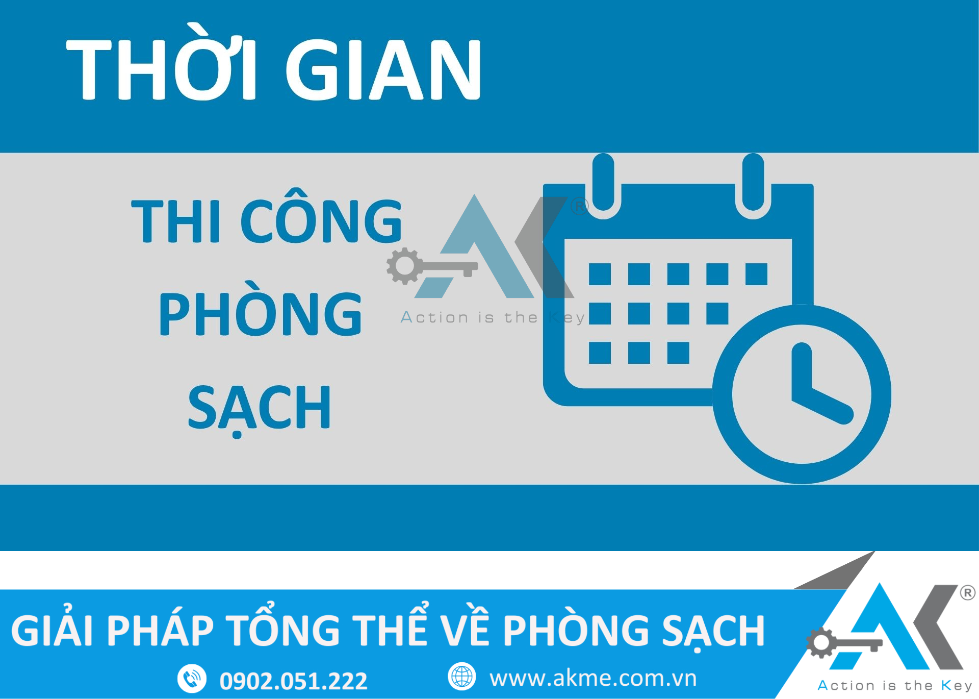 Thời gian thi công phòng sạch